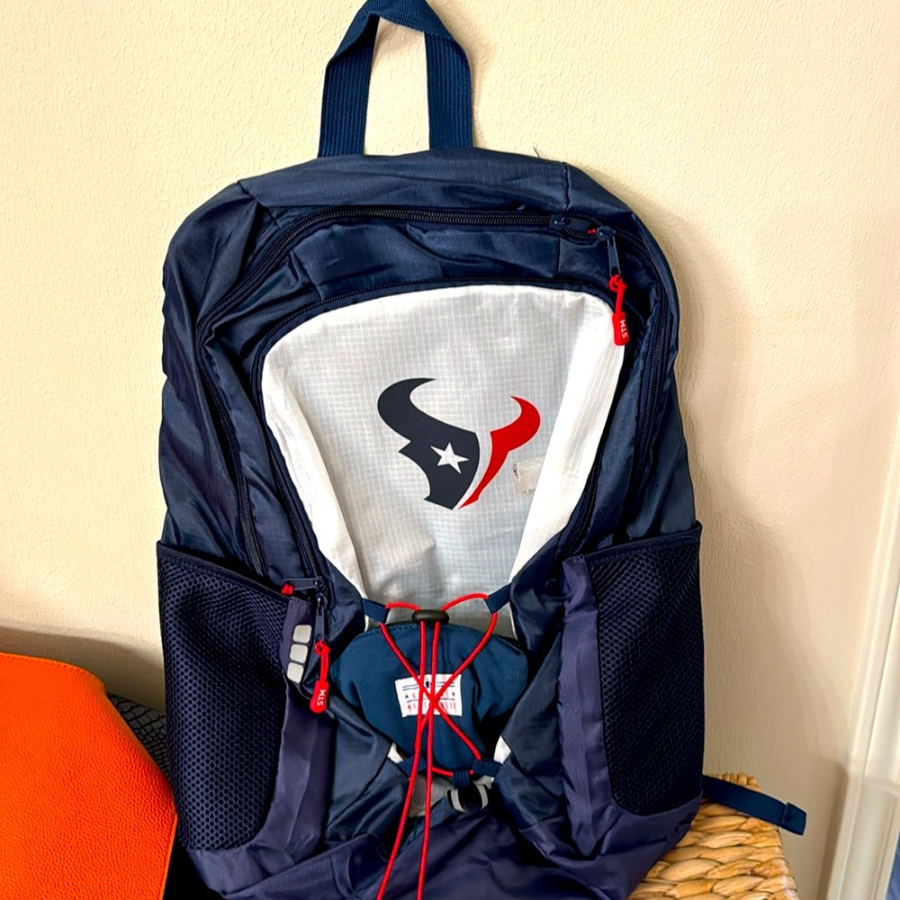 NWT Season Ticket holder Houston Texans Backpack